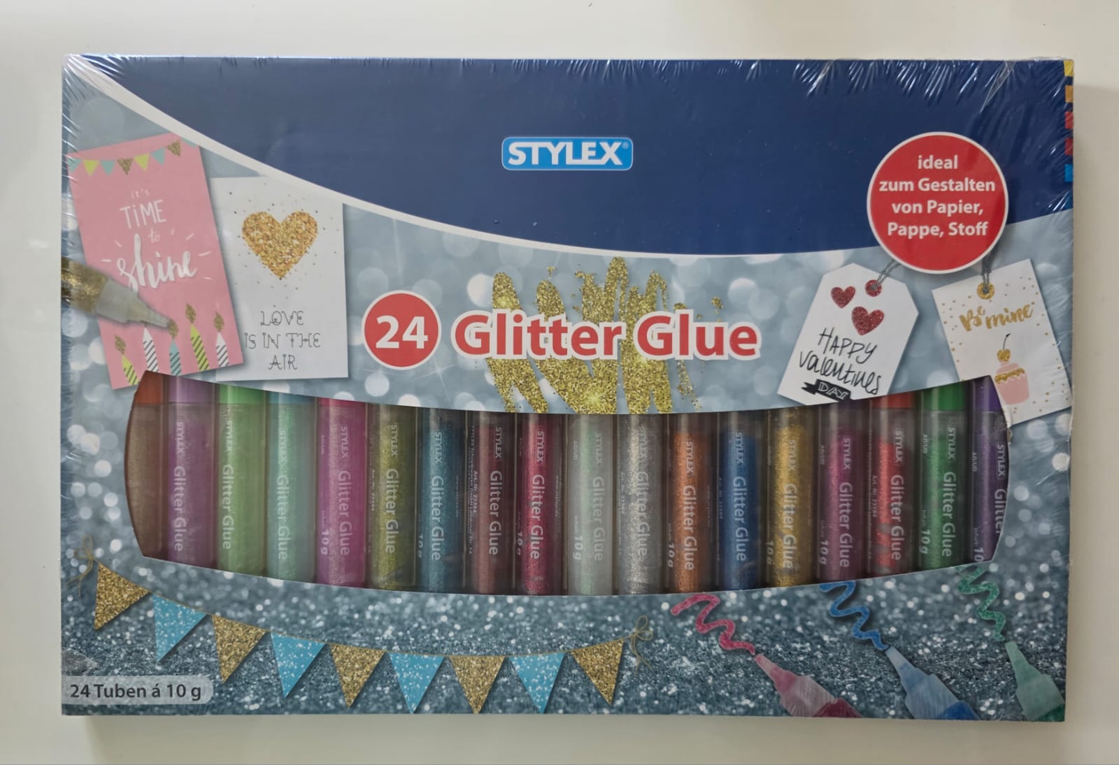 Glitzer Kleber